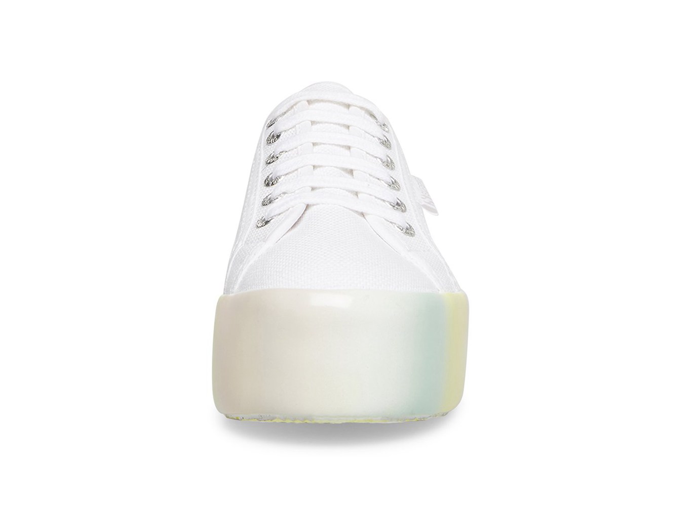 Superga Platform Womens - 2790 Cotw Gradientfoxing - White - IXPEU2817